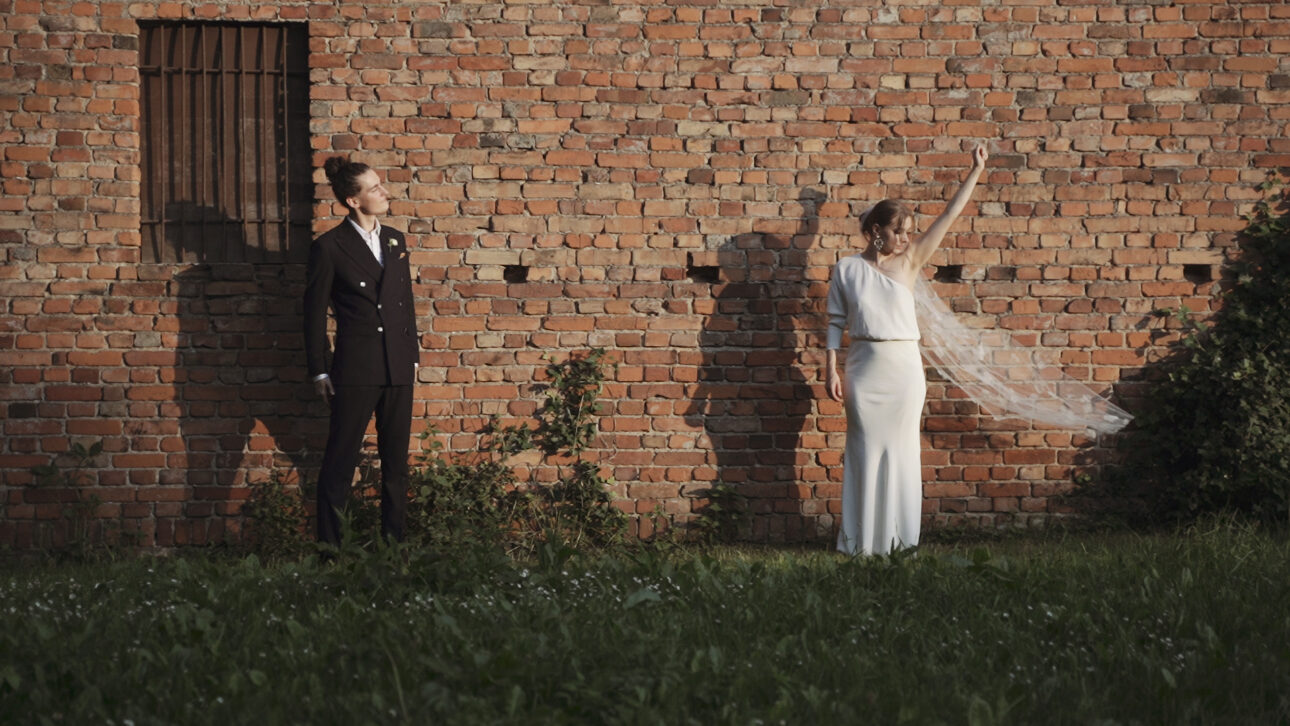 Nowoczesny film ze ślubu w Wąsowie