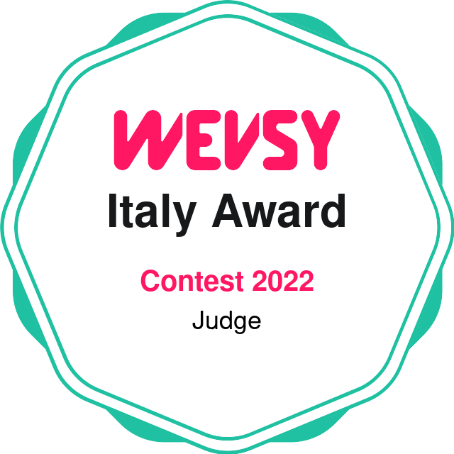 italy award 2022 judge badge 2